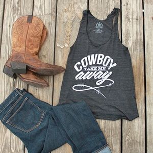 “Cowboy Take Me Away” Country Festival Tank